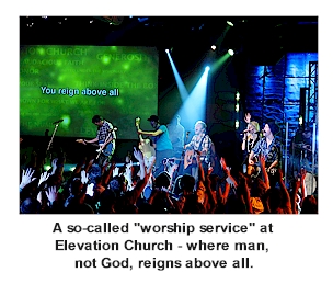 A So-called Worship Service at Elevation Church