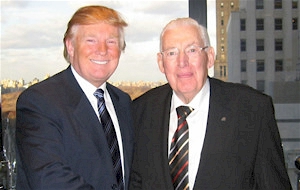Donald Trump and Ian Paisley 2007